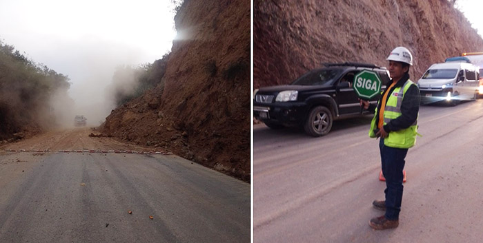 Se restableció tránsito vehicular en la vía Chincheros - Ayacucho 